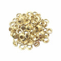 Craftright 7mm Eyelets 200 Pack - Brass Plated Steel - Gold - SuperSaverAU - view 1