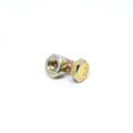Pinnacle Hardware 8 x 16mm Yellow Zinc Hi Tensile Hex Bolt and Nut 6 Pack