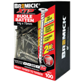 Bremick XTP 14g x 75mm Stainless Steel 316 T40 Bugle Batten Screws 100 Pack
