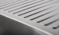 Arc Double Bowl Stainless Steel Sink - Right Hand Drainer - Silk Finish - Top Mount - IS12LS4
