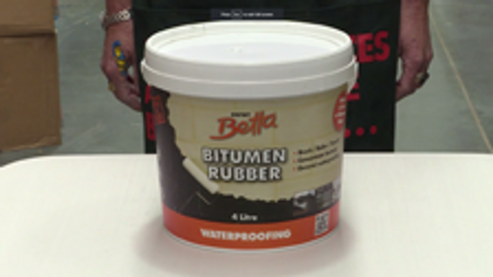 Gripset Betta 4L Bitumen Rubber Waterproofing Membrane Black Solvent Free