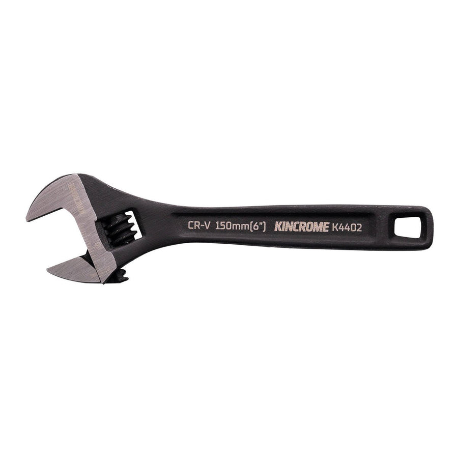 Kincrome Adjustable Wrench 150mm 6 - Chrome Vanadium Steel - 19mm Jaw Opening - Corrosion Resistant - SuperSaverAU - view 1