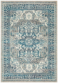 Rug Culture Babylon Medium Rug 230x160cm - Blue Polypropylene, Jute Weft Backing - BLN207BLUE230X160