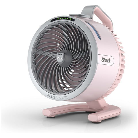 Shark FlexBreeze HydroGo portable misting fan - Quartz pink - 5 speeds - up to 12 hours battery - FA052QPKANZ