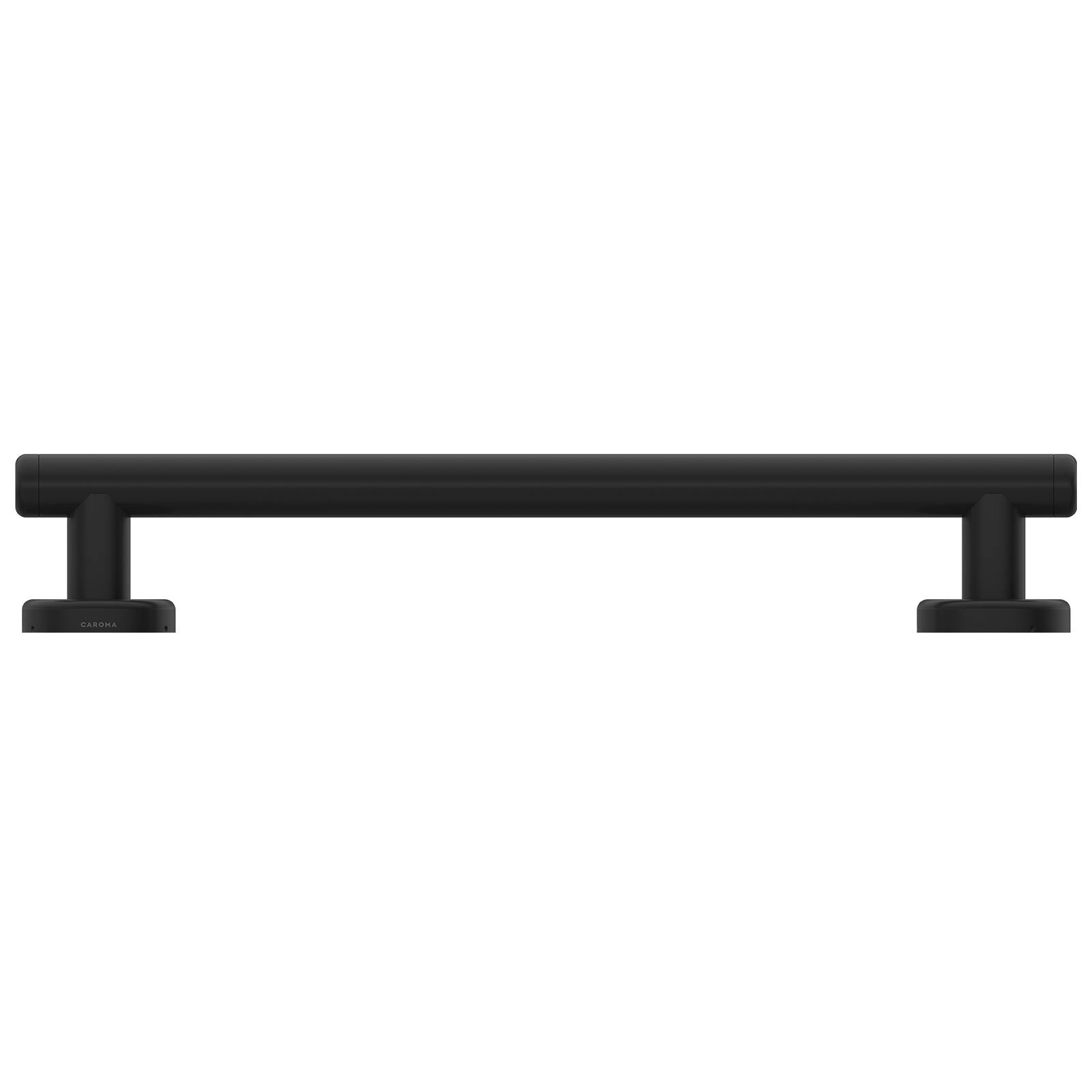 HomeCare by Caroma 450mm Black Matte Stainless Steel Straight Grab Rail