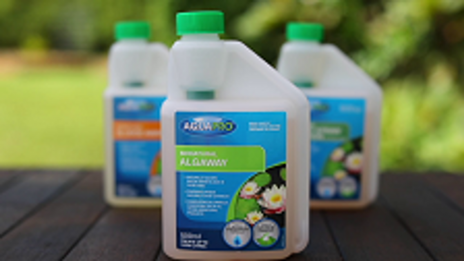 Aquapro 500ml Bionatural Algaway, Natural Pond Algae Treatment Treats up to 12,500L
