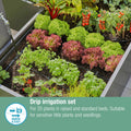 GARDENA Micro Irrigation Garden Bed Set (35 Plants)