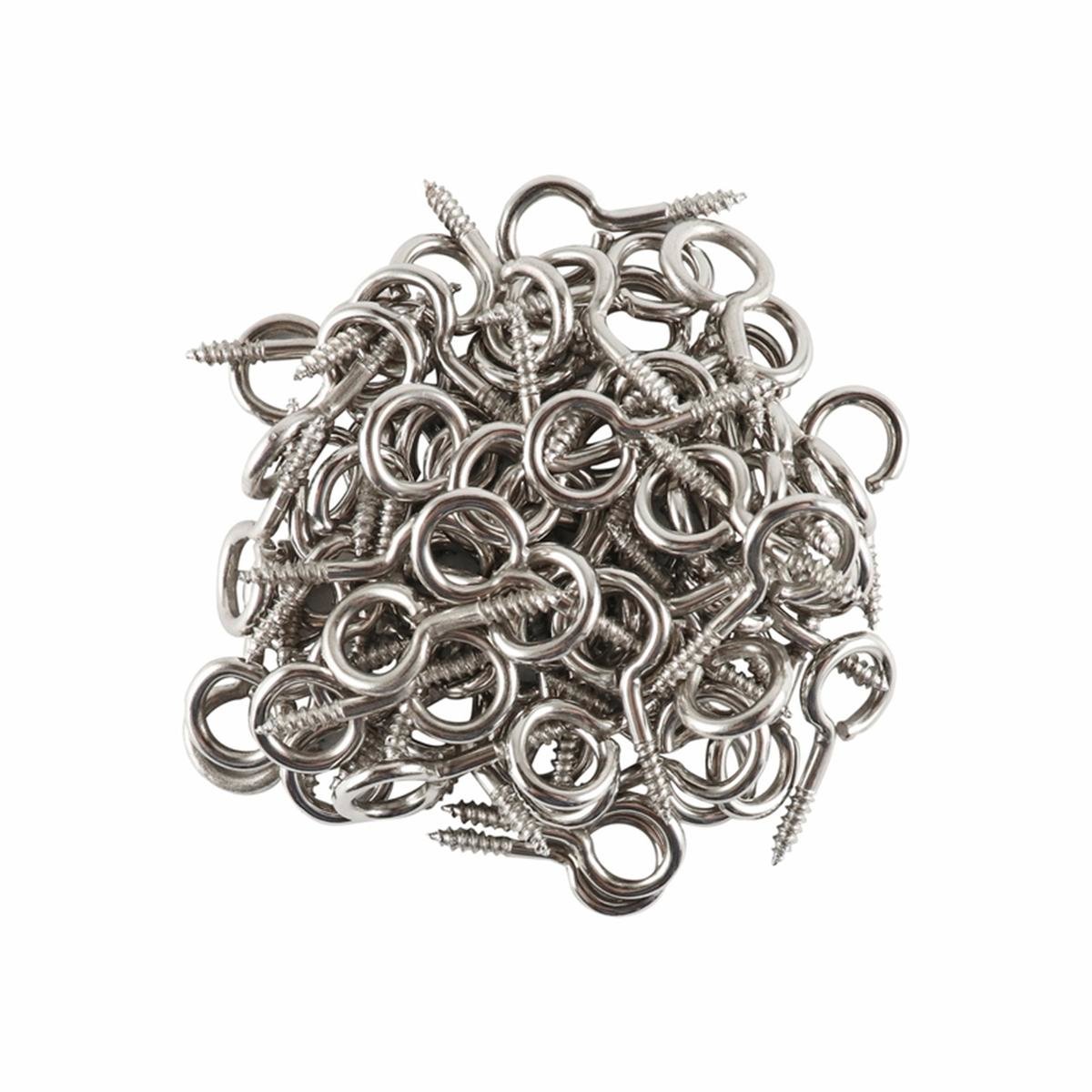 Everhang Screw Eye Hooks - 7mm - Steel - Easy to Install - SuperSaverAU - view 1