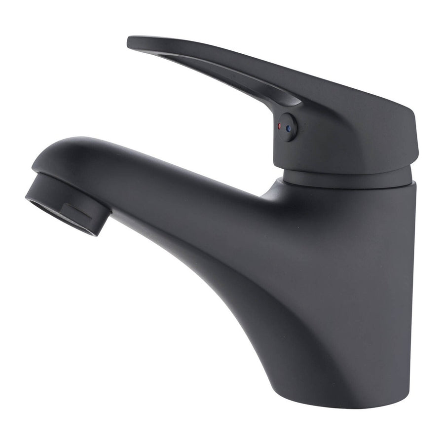Estilo Serena Basin Mixer - 35mm - Matte Black - Water Efficient - Lead-Free - SuperSaverAU - view 1