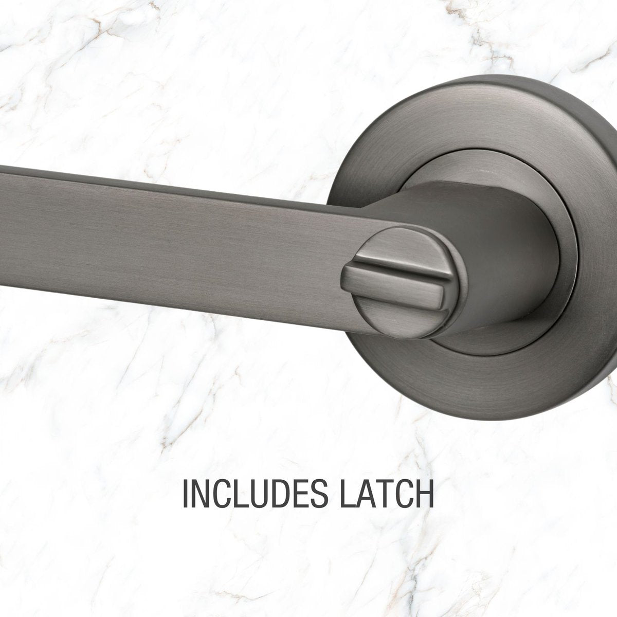 Lemaar Almeri Privacy Set - Gun Metal Grey - 126mm x 65mm x 55.6mm - Durable Finish - SuperSaverAU - view 4