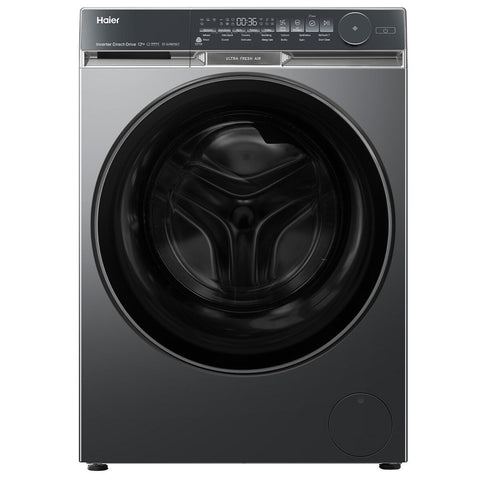 Haier 500 Series 12kg Front Loader - Black, Ultra Fresh Air, UV Protect, 5 Star Energy - HWF12DB1