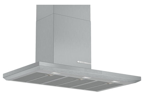 Bosch Series 6 90cm canopy rangehood - Stainless steel - 697m³/h, touch controls, boost - DWB97LM50A