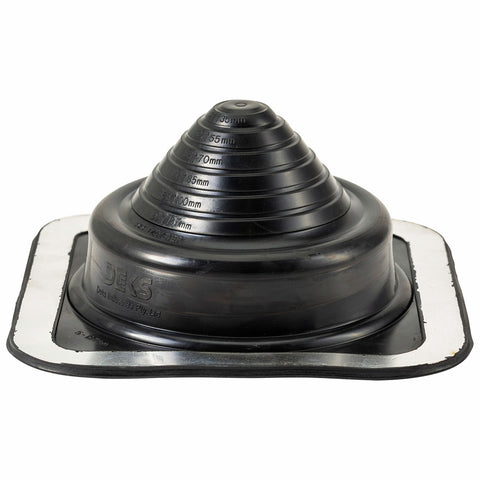 Deks Dektite Premium 5-127mm Roof Flashing - Black EPDM