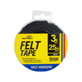 Moroday Felt Scratch Saver Tape - 25mm x 3m - Reduces Noise - Self Adhesive - SuperSaverAU - view 2