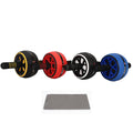 Ab Roller Wheel with Kneeling Pad for Home Gym - Black - view 3