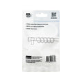 Windoware Curtain Rod Rings - 25mm - White - 10 Pack - Plastic - SuperSaverAU - view 5