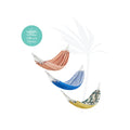Two Trees Single Cotton Hammock 120cm x 220cm Soft Durable Fabric - SuperSaverAU - view 5