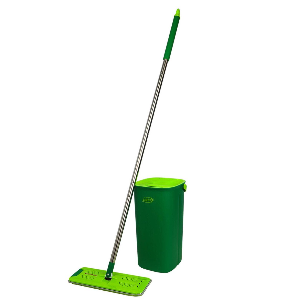 Sabco Rinse N Wring Gen 2 Microfibre Mop Set - 2 Pads - 236mm x 398mm - Hands-Free Cleaning - SuperSaverAU - view 3
