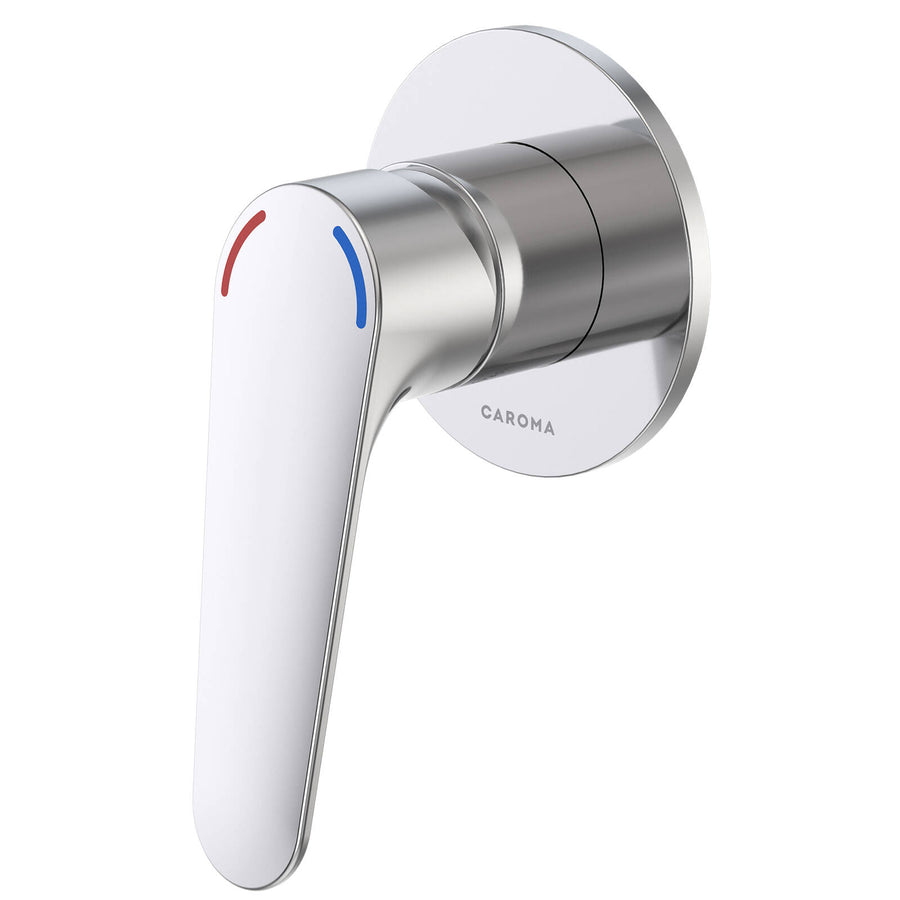 HomeCare by Caroma Chrome Assistant Living Bath/Shower Mixer, Brass