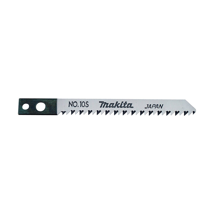 Makita No 10 Jigsaw Blade 5 Pack - High Carbon Steel - 62mm Length - Wood Cutting - SuperSaverAU - view 1