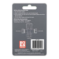 Kinetic Chrome Double Mini Tap - 15 x 15mm - Lead-Free Brass - Smooth Operation - SuperSaverAU - view 3