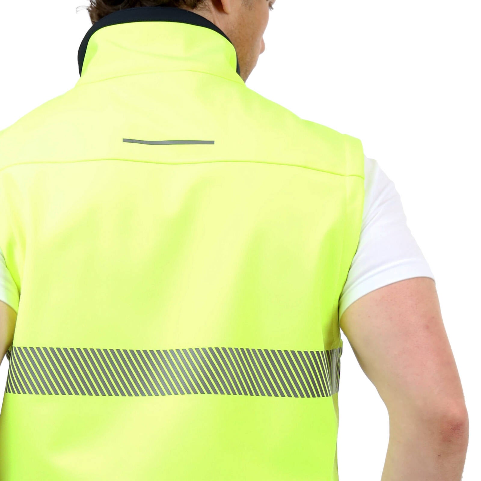 Citeco Large Yellow Hi-Vis Soft Shell Vest, Reflective, Polyester/Elastane
