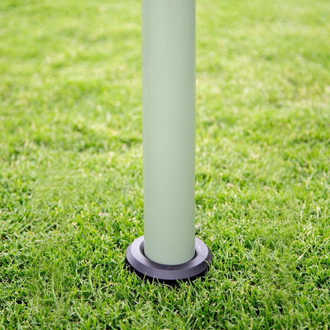 Hills Rotary Clothesline Ground Socket Black Plastic