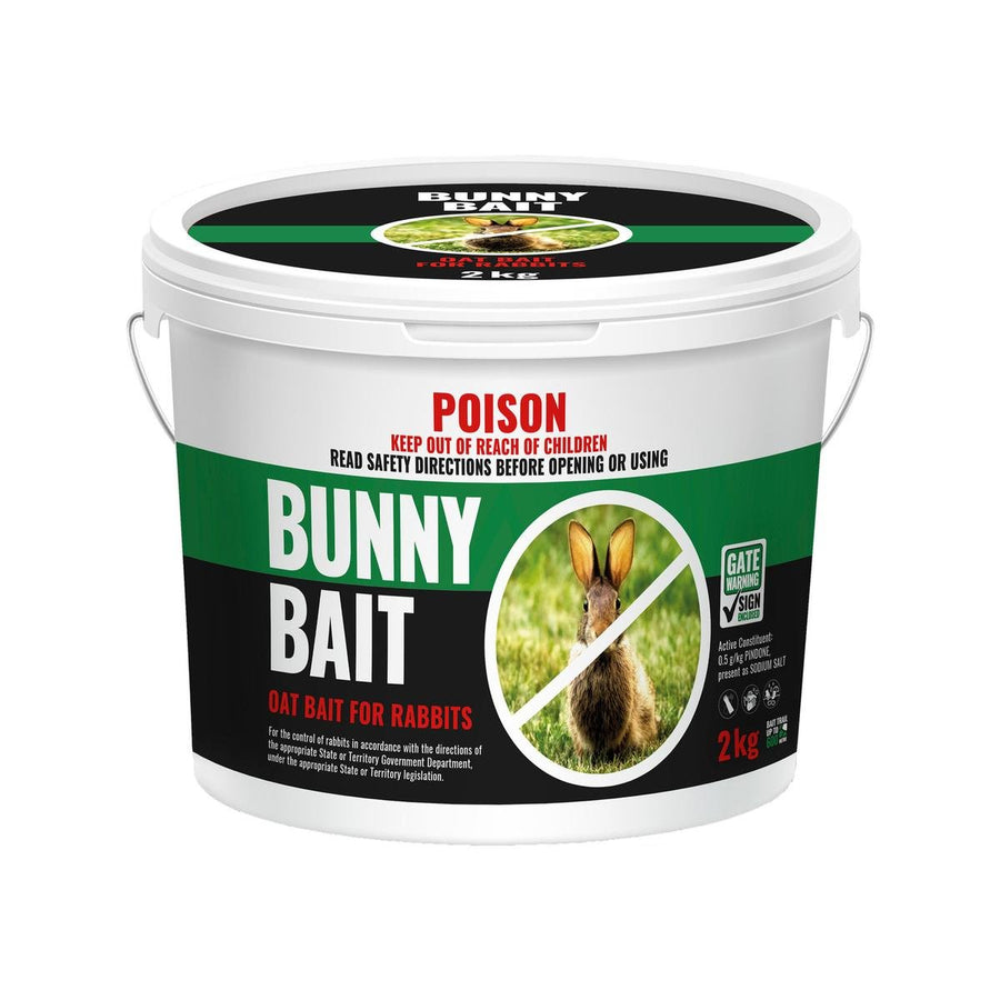 Rabbit Control Bunny Bait 2kg - Feral Rabbit - Pindone - Effective Population Management - SuperSaverAU - view 1