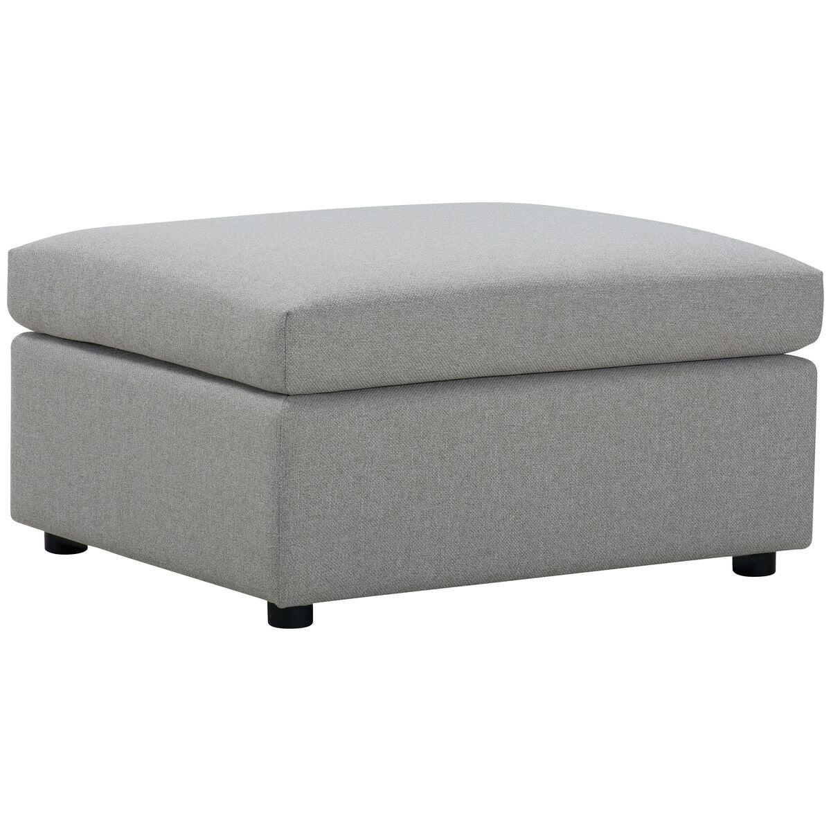 Ostro Furniture Athena ottoman - fabric upholstery with foam seat and spring support - 27007000