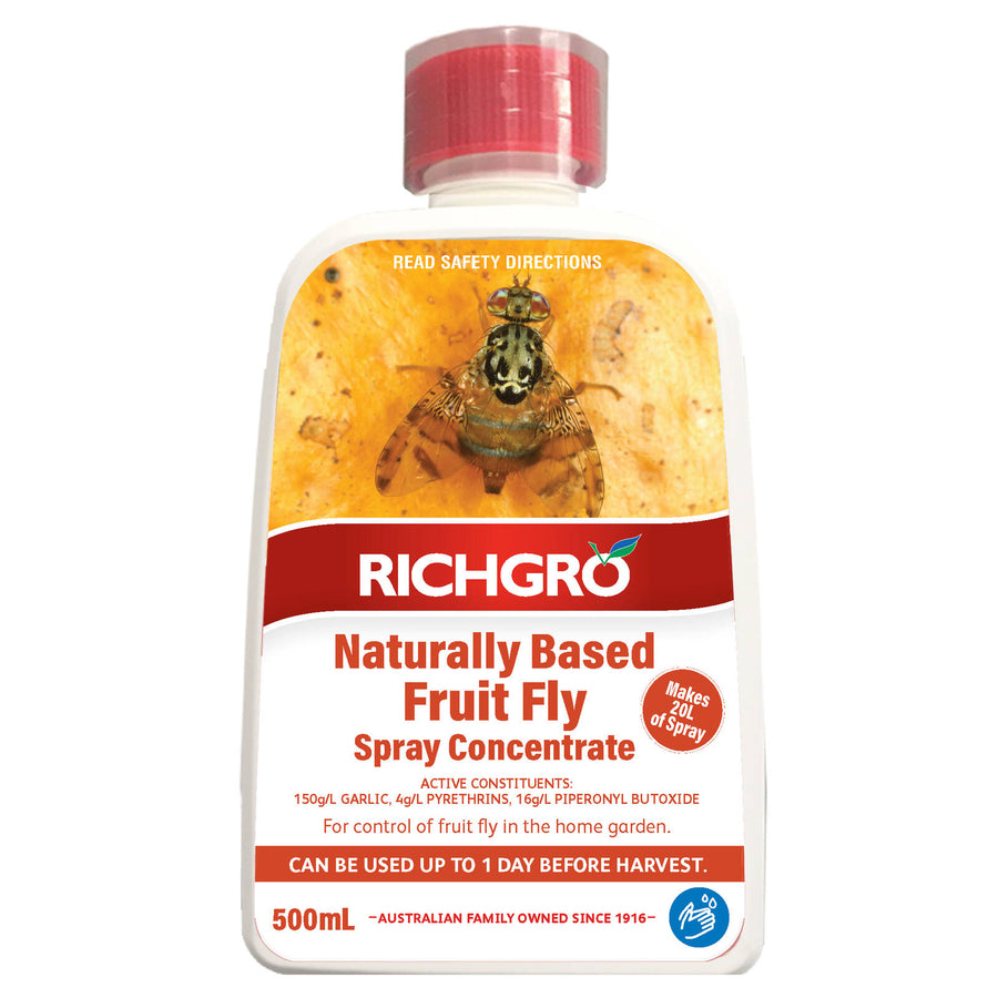 Richgro 500ml Naturally Based Fruit Fly Spray, Fruit & Vegetable Friendly