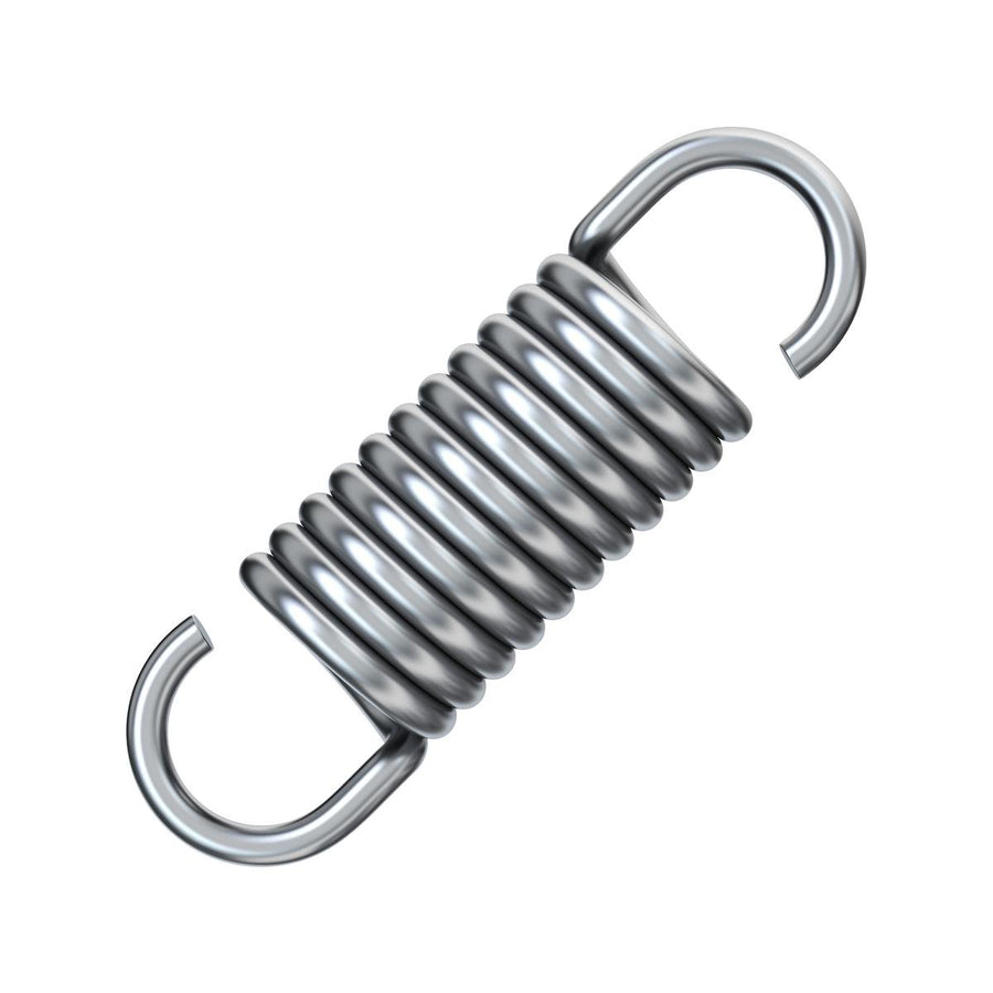 Century Spring Corp Extension Spring 27 x 177.8mm - High-Grade Steel - SuperSaverAU - view 1