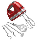 KitchenAid KHM926 Artisan Hand Mixer - 85W, Empire Red, Nine Speeds, Soft Start - 93810
