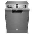 Haier 60cm Freestanding Dishwasher - 15 Place Settings - Stainless Steel / Silver - Wi-Fi Control - HDW15F2S1