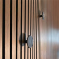MODE Acoustic Panelling Robe Hooks Black 2 Pack