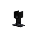 Peak Black Aluminium Deck Balustrade Support 2 Pack - Heavy Duty - 107mm x 50mm - SuperSaverAU - view 1