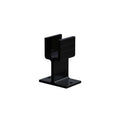 PEAK Black Aluminium Deck Balustrade Heavy Duty Base Rail Support 2 Pack