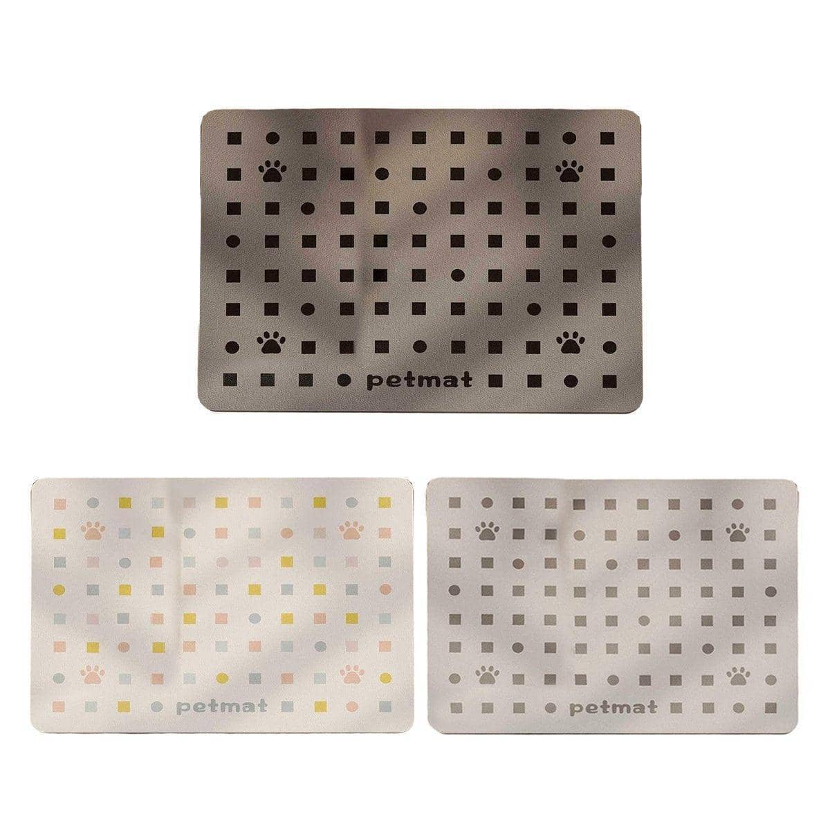 Absorbent Pet Feeding Mat for Dogs and Cats, 40 x 60 cm - Beige - view 3