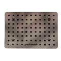 Absorbent Pet Feeding Mat for Dogs and Cats, 40 x 60 cm - Brown