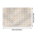 Absorbent Pet Feeding Mat for Dogs and Cats, 40 x 60 cm - Brown - view 4