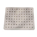 Absorbent Pet Feeding Mat for Dogs and Cats, 40 x 60 cm - Light Grey
