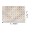 Absorbent Pet Feeding Mat for Dogs and Cats, 40 x 60 cm - Light Grey - view 4