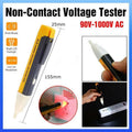 AC Non-Contact Voltage Tester Pen with LED Light and Beeper