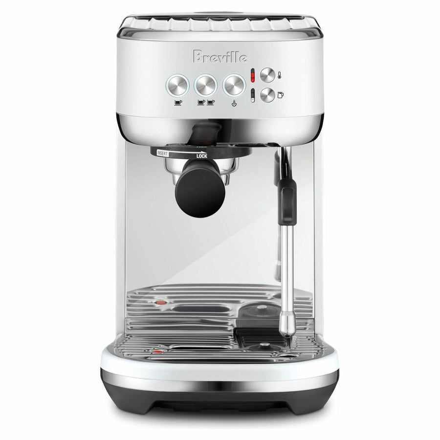 Breville Bambino Plus Espresso Machine - Microfoam Texturing, Heats Up in Three Seconds, Sea Salt - BES500SST