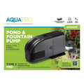 Aquapro AP2400F Pond & Fountain Pump 92W Submersible, Adjustable Flow, 19mm Tubing