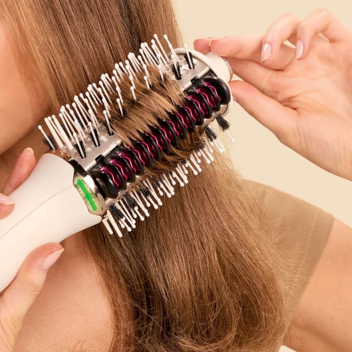 Shark SmoothStyle Heated Comb Hair Straightener - Wet and Dry Hair Modes - White - HT202ANZ