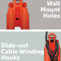 Arlec IP44 Red Polypropylene Outdoor Safety Box