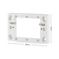 Deta Shallow Mounting Block 5 Pack - 14mm Deep Polycarbonate - Durable - SuperSaverAU - view 4