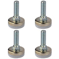 Richmond Steel Fixed Levelling Foot 25mm M8 4 Pack Zinc Plated Nylon - SuperSaverAU - view 1