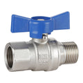 Enduraseal 15mm Male Female Butterfly Handle Water Ball Valve - Durable Water Isolation - SuperSaverAU - view 1