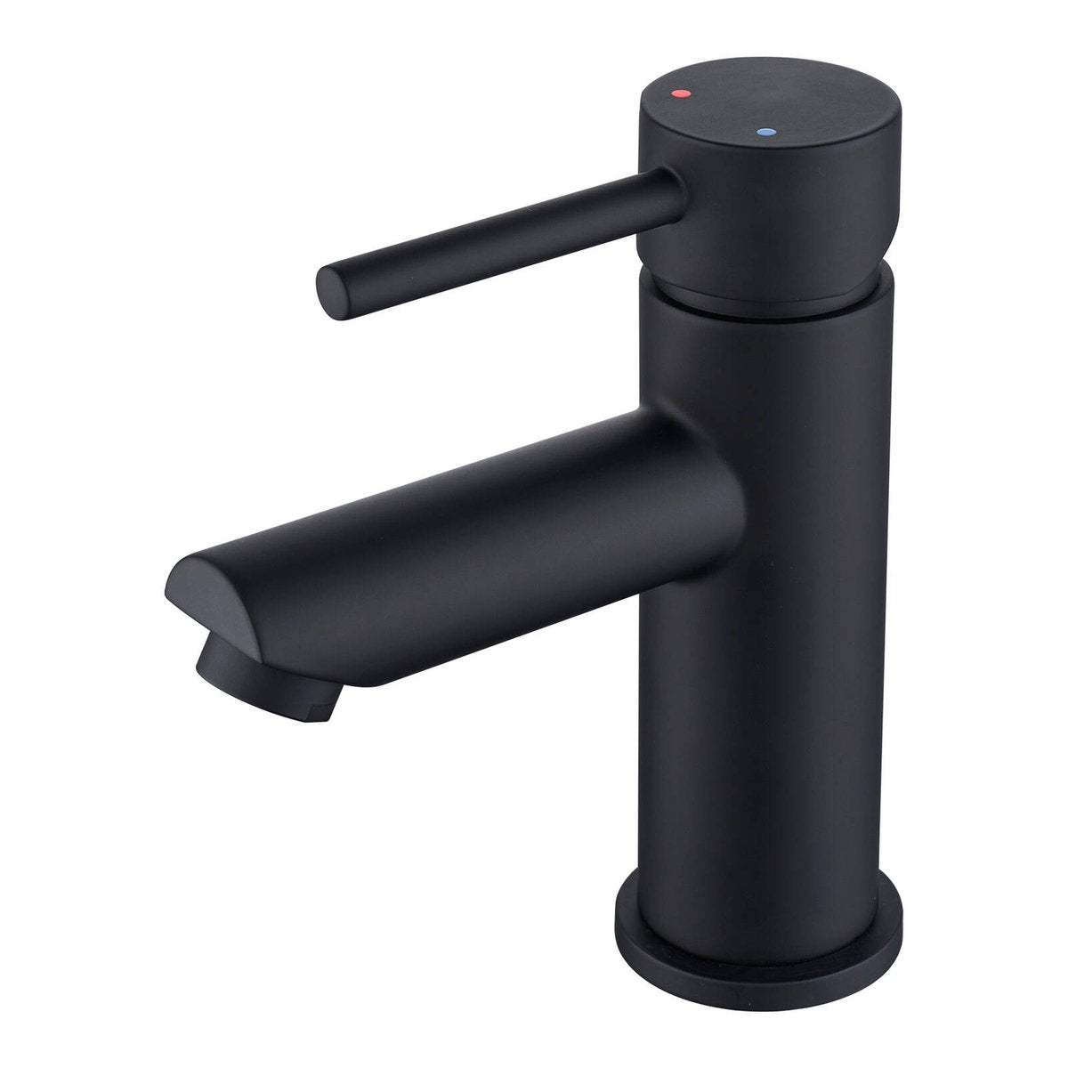Estilo 35mm Matte Black Pin Lever Basin Mixer - Water Efficient - Modern Design - SuperSaverAU - view 1